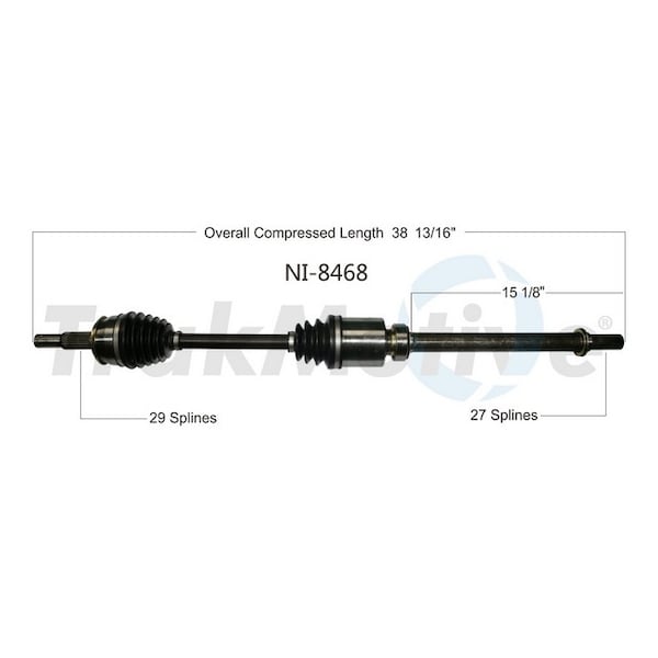 Surtrack Axle Cv Axle Shaft, Ni-8468 NI-8468 - main